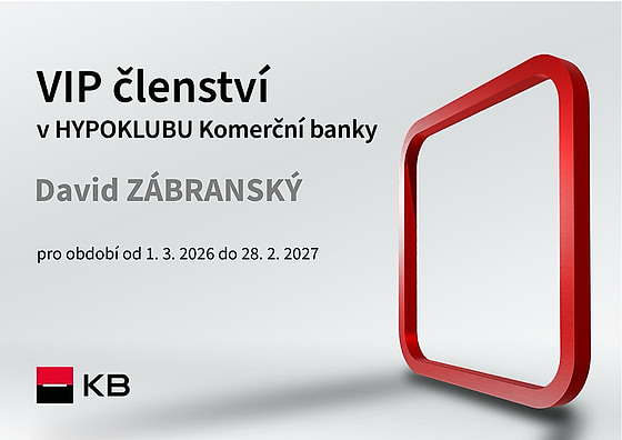 VIP diplom — VIP klub Komerční banky